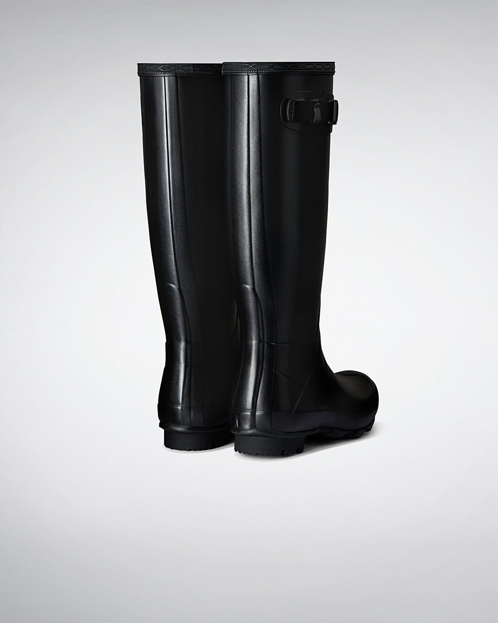 Hunter Norris Field Tall Rain Boots - For Sale Cheap Womens Black - ZRVHNJ794